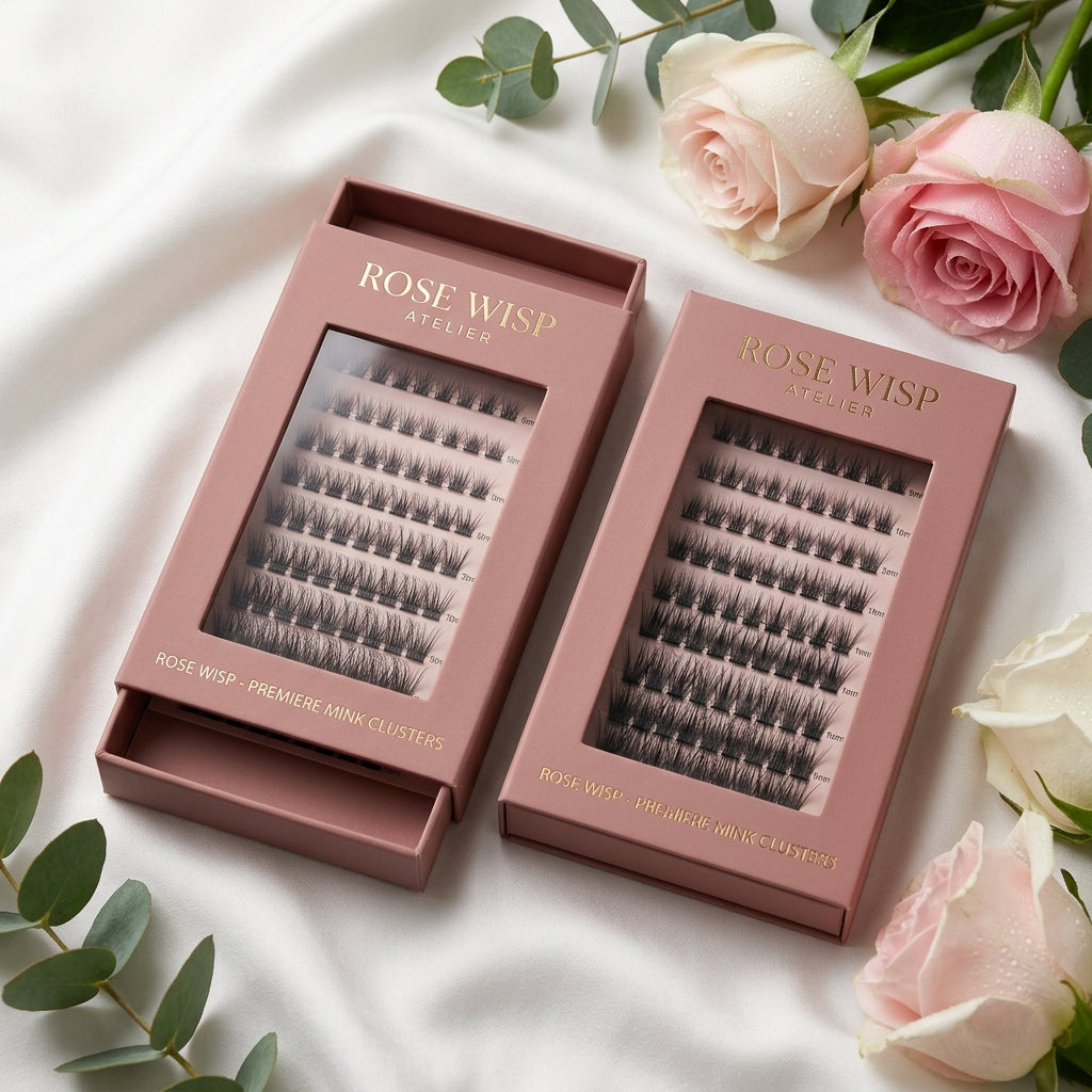 W-Shape 4D/5D Premade Volume Lash Clusters (Refill Tray)
